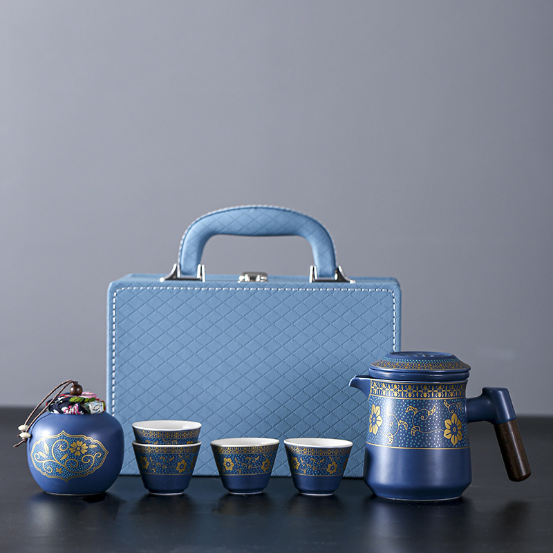 Portable travel tea set coffee set