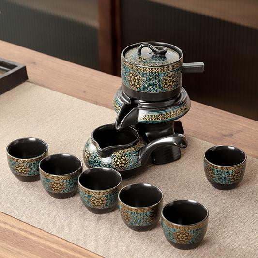 Lazy man automatic Kung Fu tea gift set