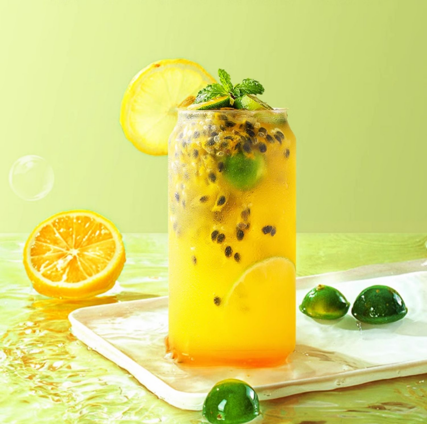 Kumquat lemon Passion Fruit Instant fruit tea Summer health tea Vitamin c