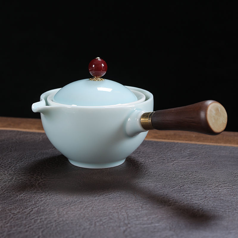 360° teapot Ceramic Kung Fu filter tea side handle pot ( 7 Styles )