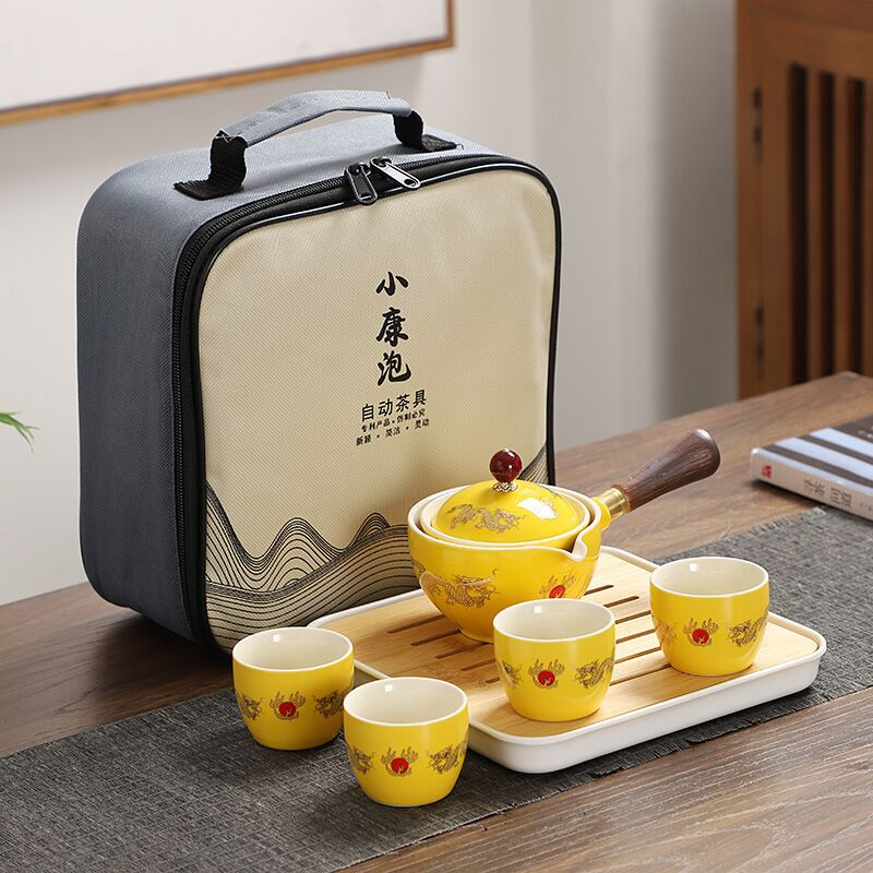 360° teapot Ceramic Kung Fu filter tea side handle pot ( 7 Styles )